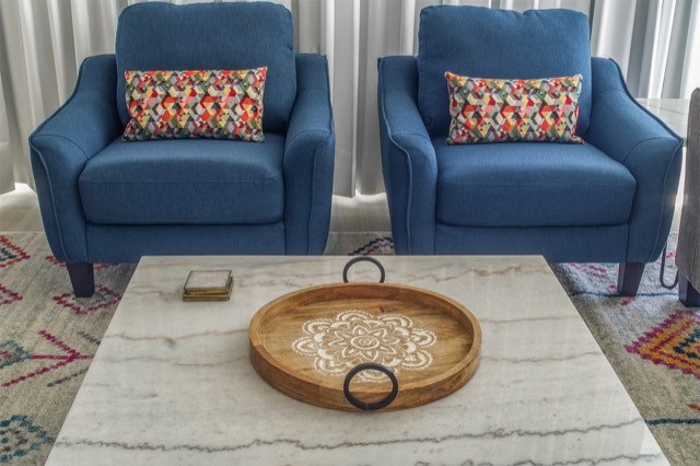 Living room love seats