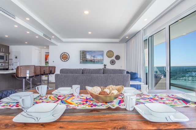 Dining room view