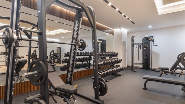 State-of-the-art fitness center